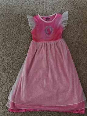 Pink Sparkle Princess Costume Dress for Girls
